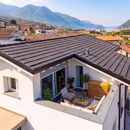 Penthouse Iseo View - Free Wi-fi And Private Parking Included Sale Marasino